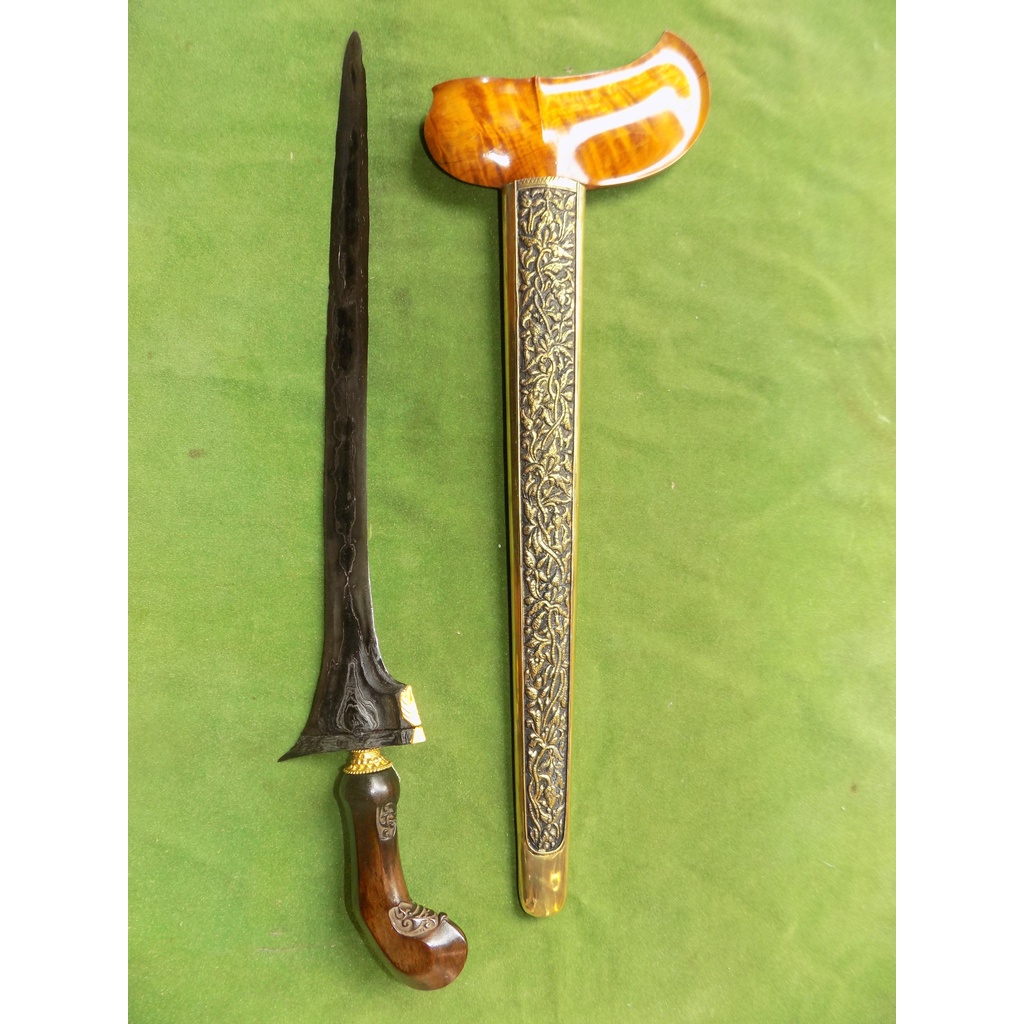 keris tilam upih kinatah emas murni 2 wedana era mageti tua