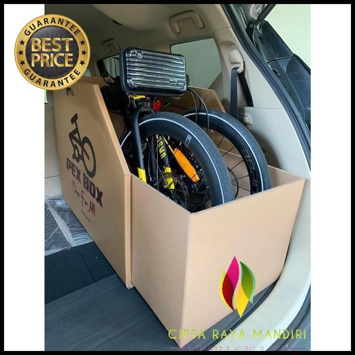 Holding Box Sepeda Lipat - Tempat Penyimpanan Sepeda Lipat Universal Diskon