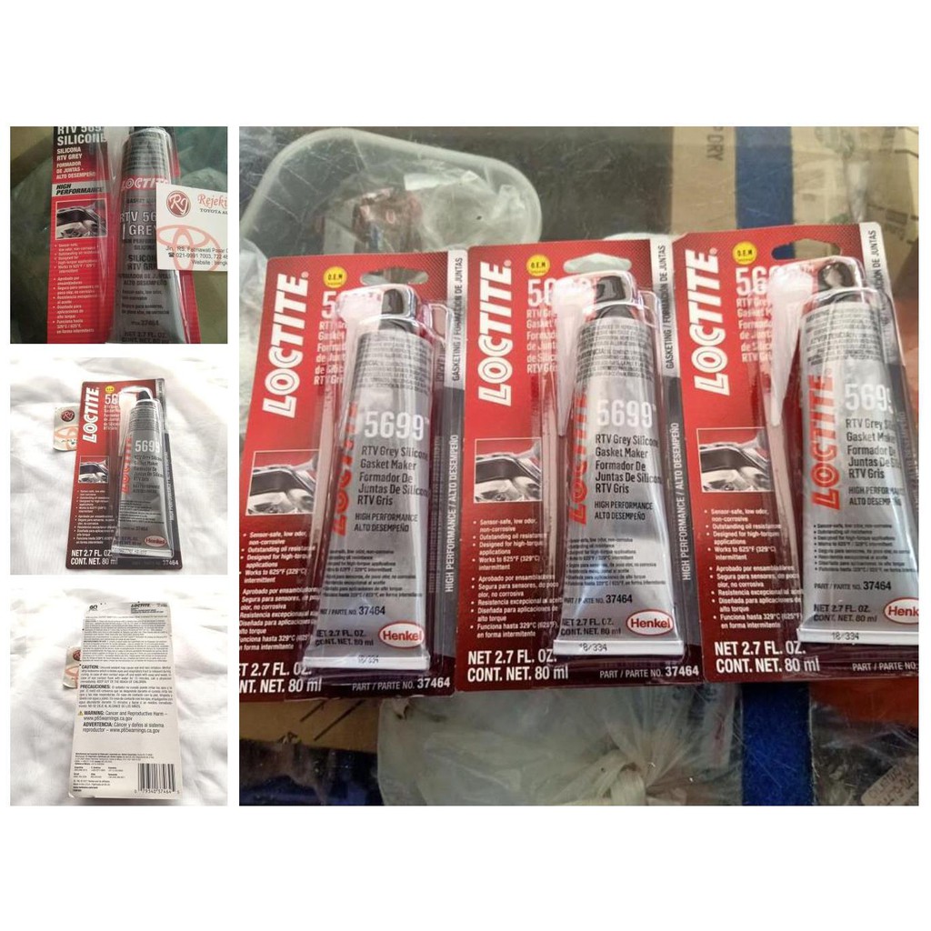 

lem gasket loctite rtv 5699 grey