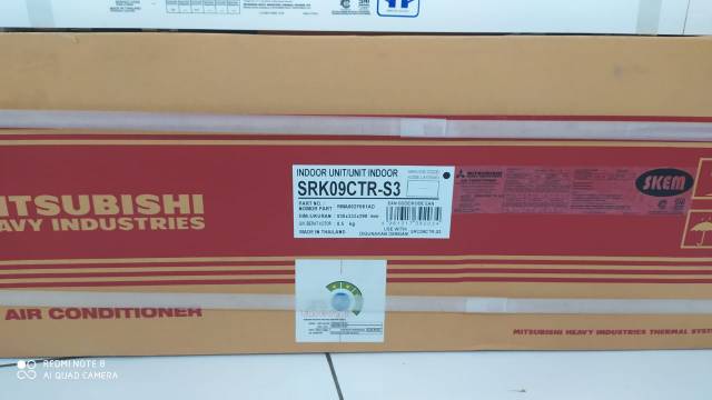 AC Mitsubishi 1 PK SRK09CTR-S3 Free Pasang