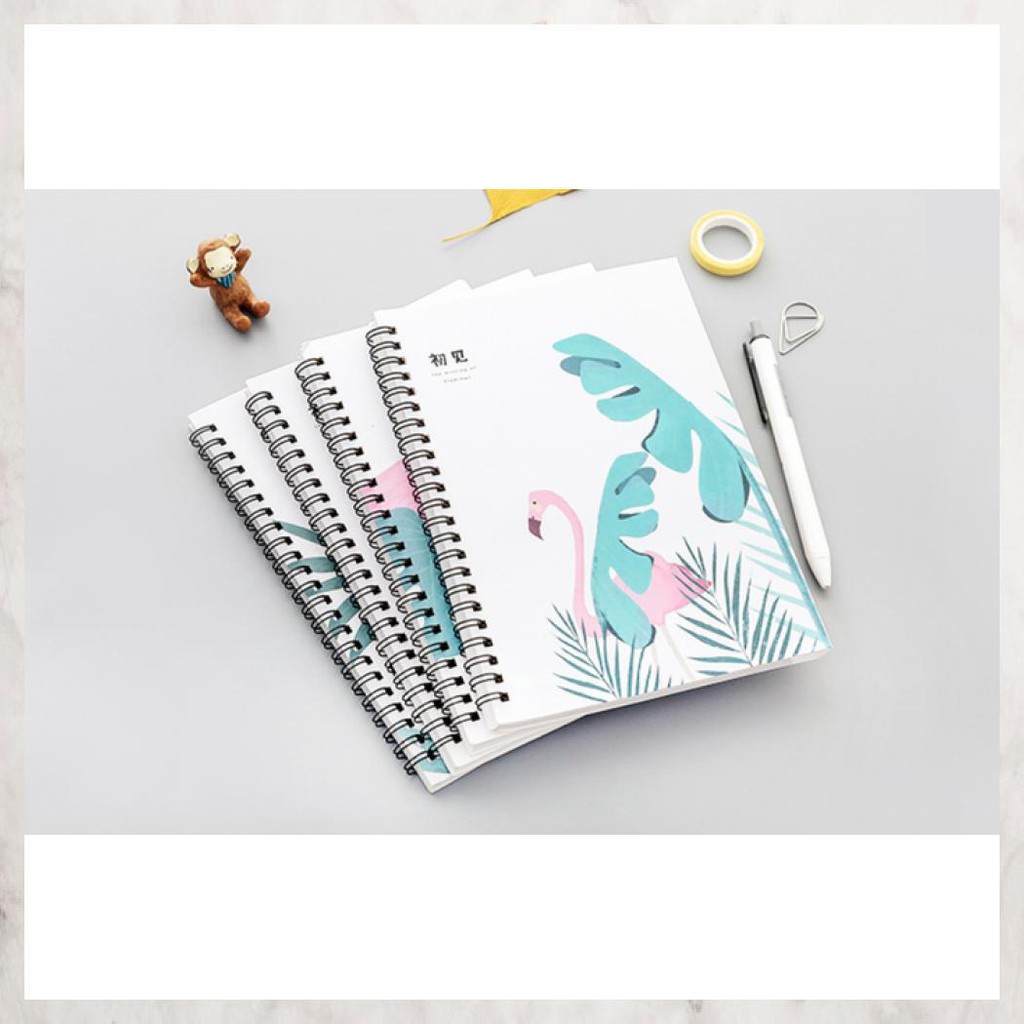 

Buku Tulis Spiral A5 Flamingo, Girl, Bear