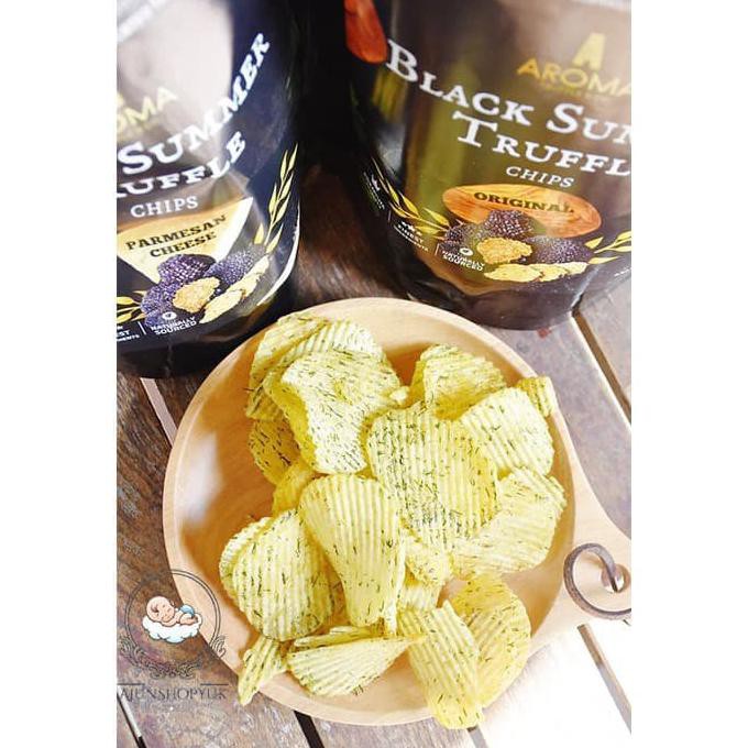 

PROMO Aroma Truffle Original Black Summer Potato Chips Rasa - Parmesan