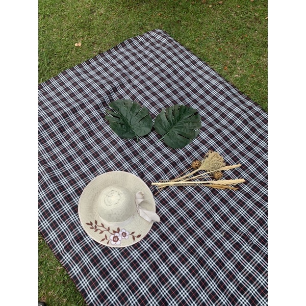 ALAS Tikar piknik , ALAS tikar Aesthetic , ALAS tikar kotak-kotak , ALAS Tikar burberry
