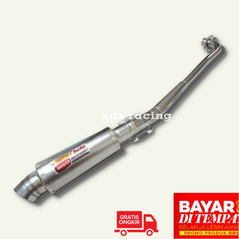 knalpot racing CLD monster jupiter z supra x 125 vega r
