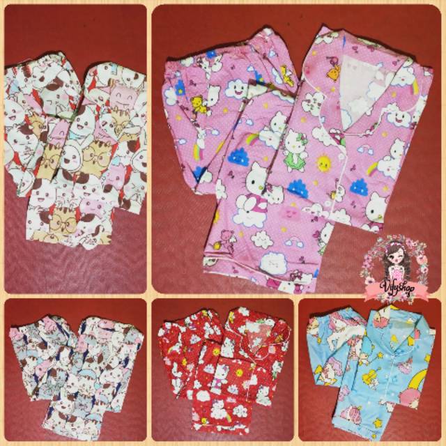 piyama CP jumbo katun premium / setelan jumbo