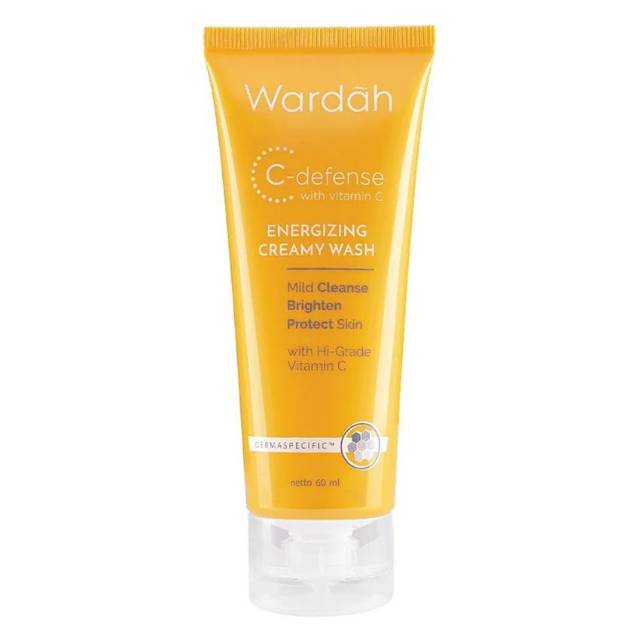100ml Wardah C-Defense Energizing Creamy Wash