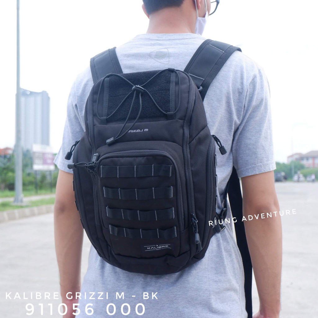 Tas Ransel Laptop Backpack Tactical Pria Kalibre 911056 000 Grizli M Original