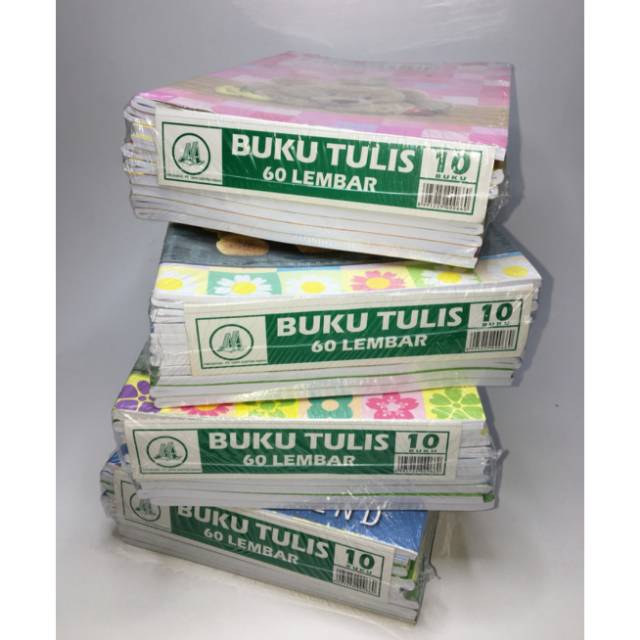 

Buku Tulis AA 60 lembar (10 pc)
