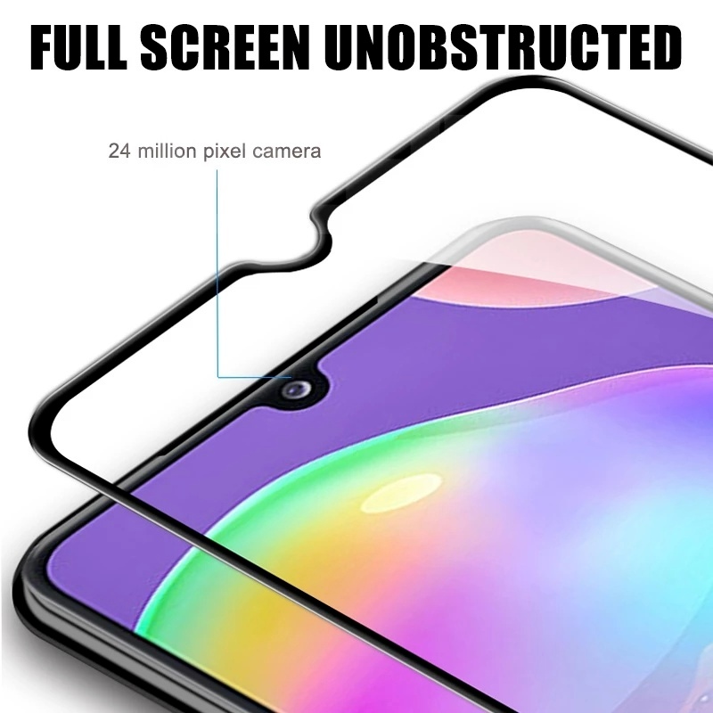 Pelindung Layar Tempered Glass Full Cover Untuk Samsung Galaxy M13 / M13