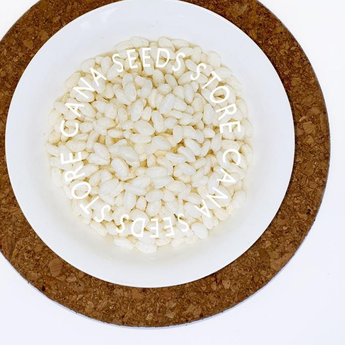 

6UU✦ Rice Crispy White 250 gram Rice Puff Putih Beras Renyah Krispi Lonjong Sereal Rais Crispi Kiloa