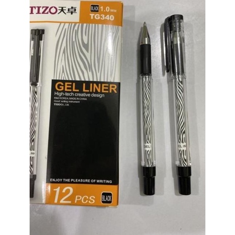 

✫ Pen Tizo TG340 1.0mm [Per lusin] - Hitam ❆