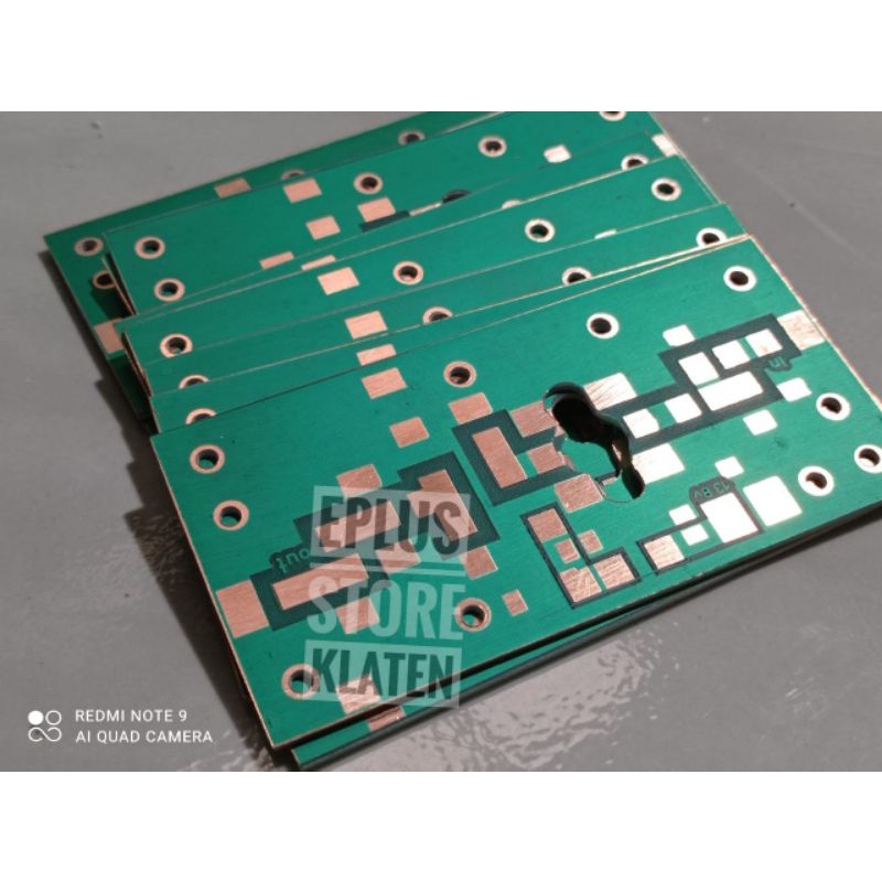 PCB pemancar fm 2sc2694 amplifier vhf 50-100 watt desain eplus fiber