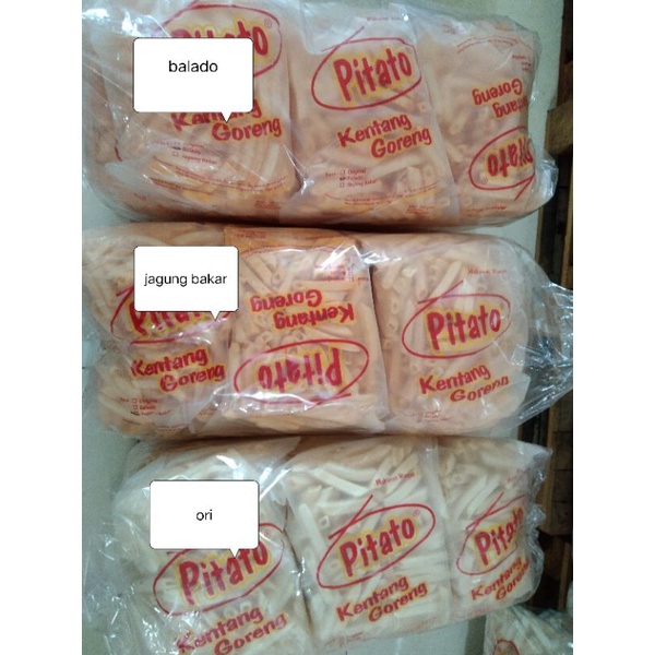 

pitato kentang goreng 12 x 250 gr