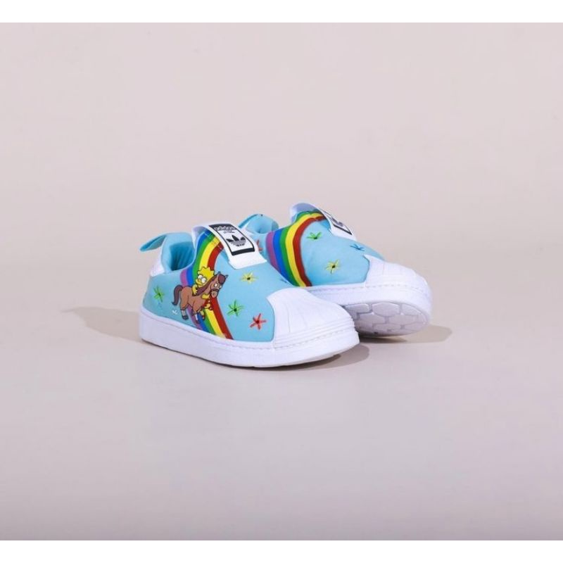 SEPATU ANAK ORIGINAL ADIDAS SUPERSTAR 360 THE SIMPSONS