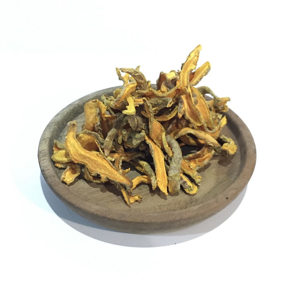

[GRATIS ONGKIR] TISANE / SIMPLISIA TUMBUHAN RIMPANG - KUNIR (PRODUK LOKAL PURWOREJO) 100 GR .