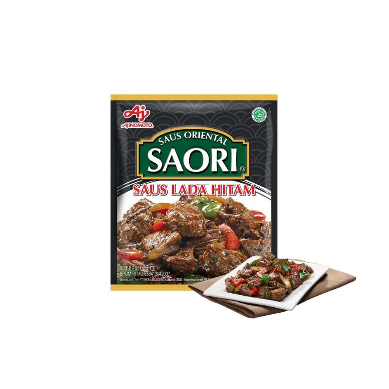 

Saori lada hitam sachet 26ml harga persachet