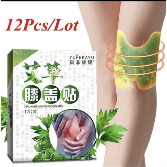 SATU DUS 12 PCS KNEPATS ATASI NYERI LUTUT ISI 12 pcs knee pats