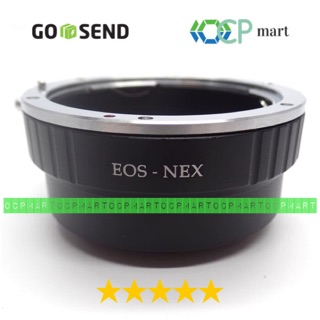 EOS NEX Lens Adapter Converter Lensa Canon EF EFS to body SONY E Mount Mirrorless