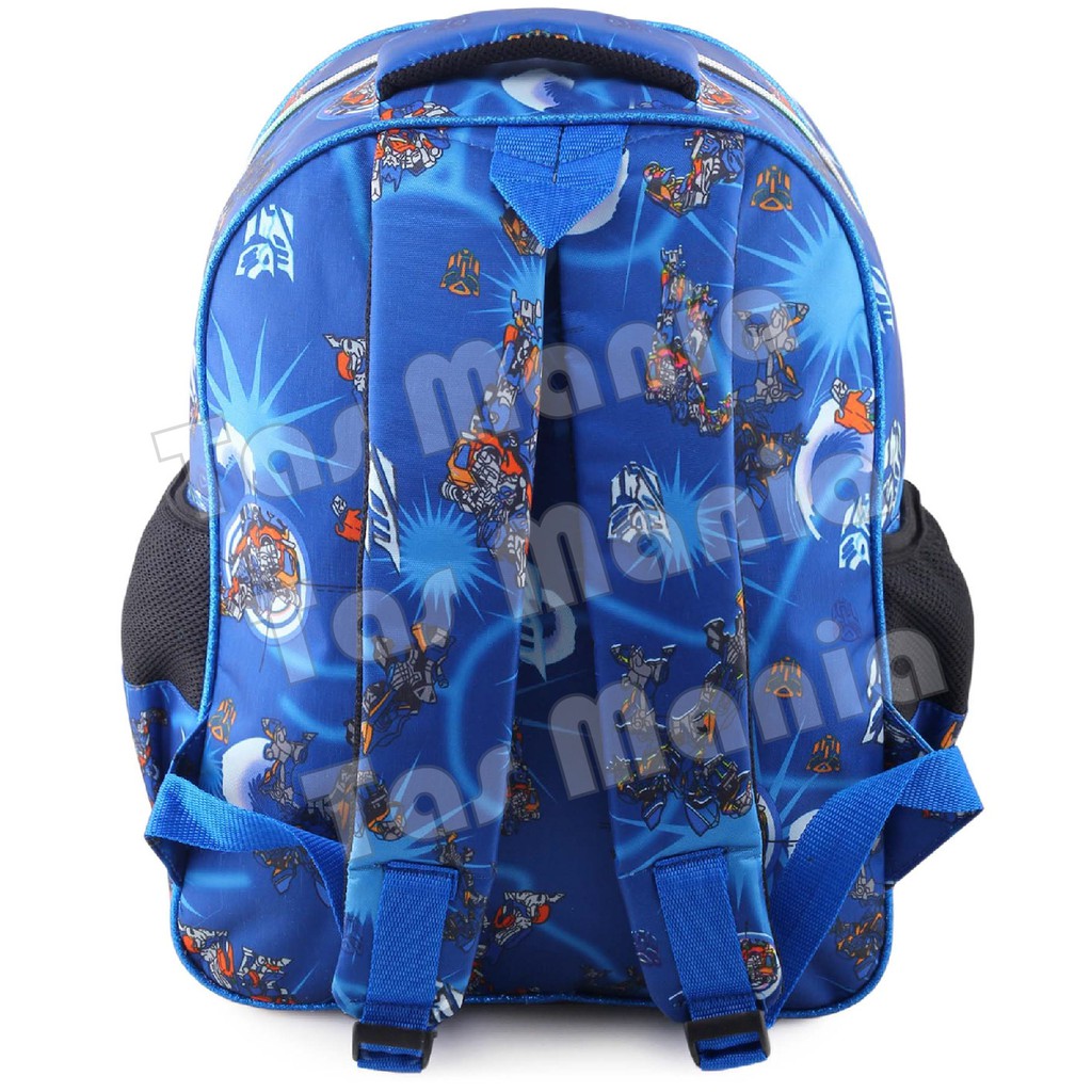 Tas Ransel USAP Anak Laki - Laki AVENGERS &amp; TRANSFORMERS - Tas Ransel Model Usap / Swipe + Botol