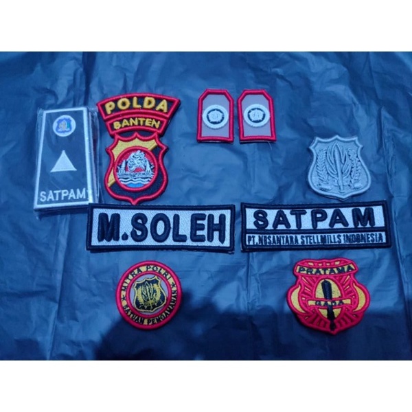 ATRIBUT SATPAM / SECURITY FULLSET