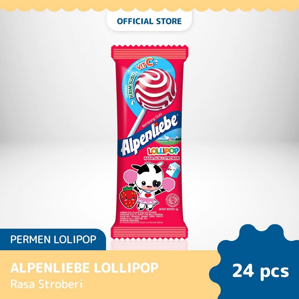 

Alpenliebe Lollipop Strawberry (12pcs)