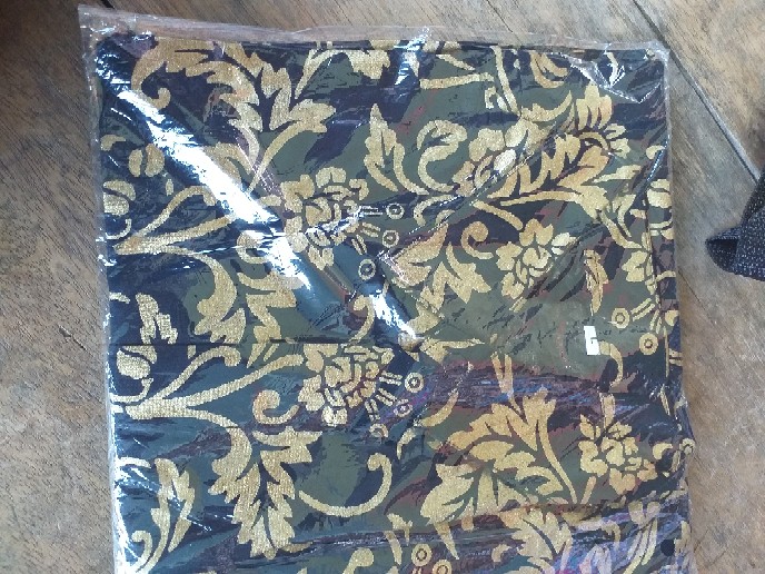 Hb 229 - Kemeja Batik Pria Lengan Pendek Motif Savana Wulung Katun Prodo Ori Shopashop Solo