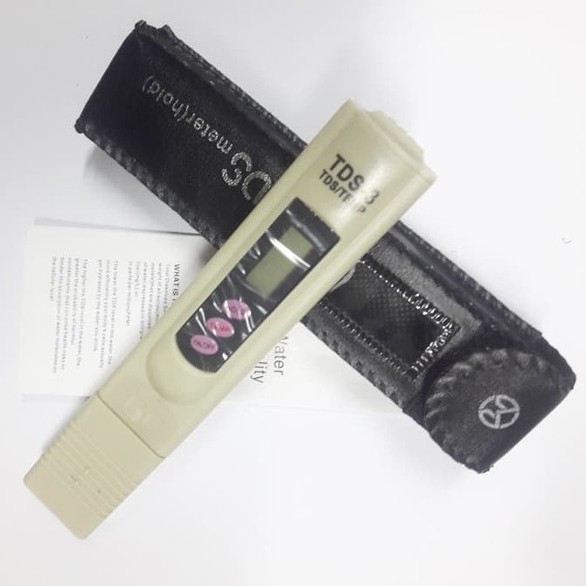 ALAT UKUR HIDROPONIK PH TDS Tester Meter Kualitas Air Digital - Water Control