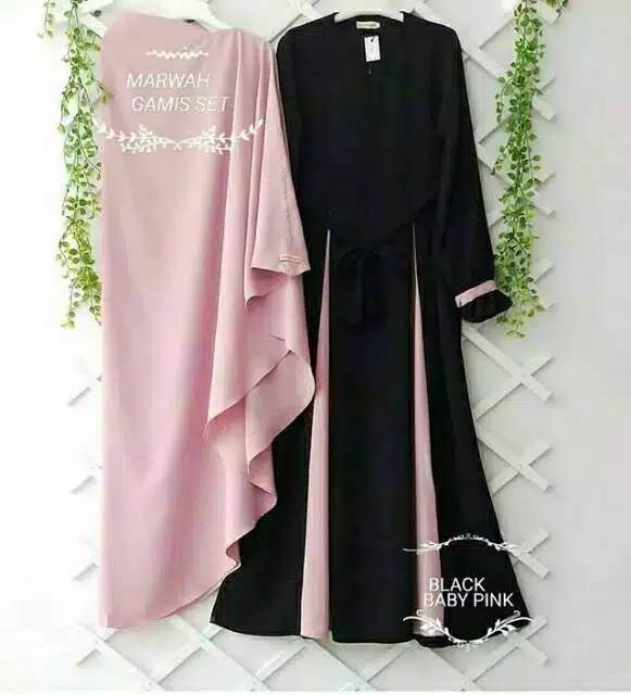 Set syar,i Marwah set Khimar