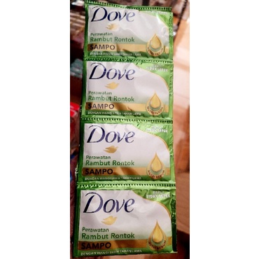 Dove Shampoo All Varian renceng 8 ml x 12 pcs