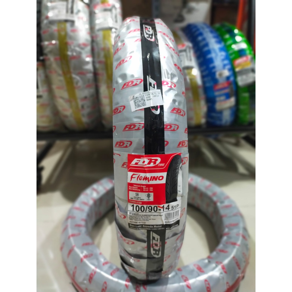 ban tubles Fdr Flemino 100 90 14 Ban Standar Yamaha Lexi