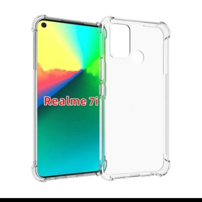 Anticrack Realme 7 7i 7 Pro 8 8 Pro Silikon Case Jelly Bening Transparan Softcase