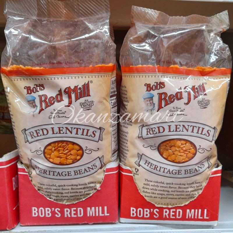 

Bob's Bobs Red Mill Lentils Beans 27 Ounce