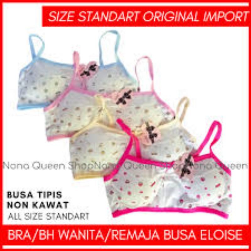 Bra miniset pelajar/Miniset wanita dewasa/Bh miniset underware/Miniset anak remaja ELOISE