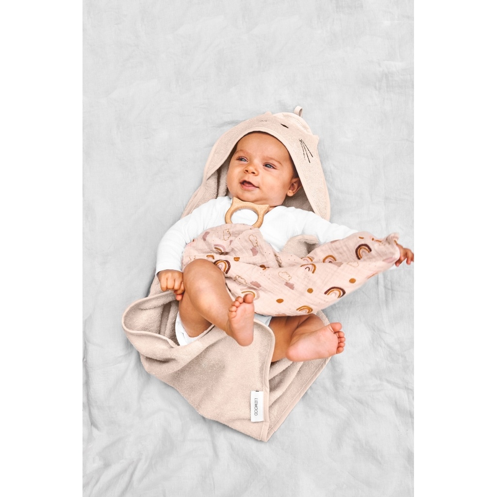 Liewood Dines Teether Cuddle Cloth - Selimut Bayi Karakter Security Blanket Blankie Teething Toy Mainan Selimut Kecil Anak Bayi