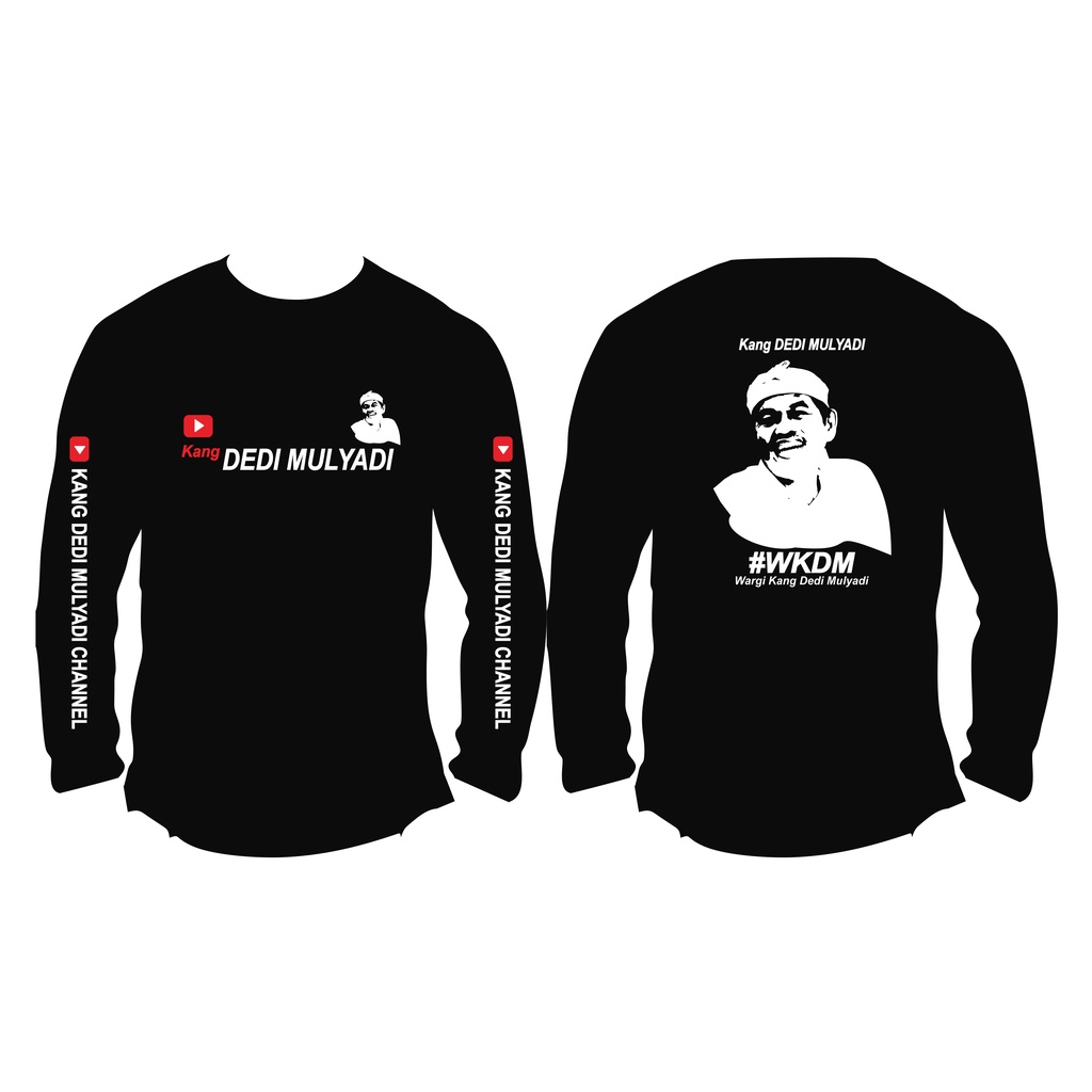 Kaos Kang Dedi Mulyadi (WKDM) Wargi Kang Dedi Mulyadi