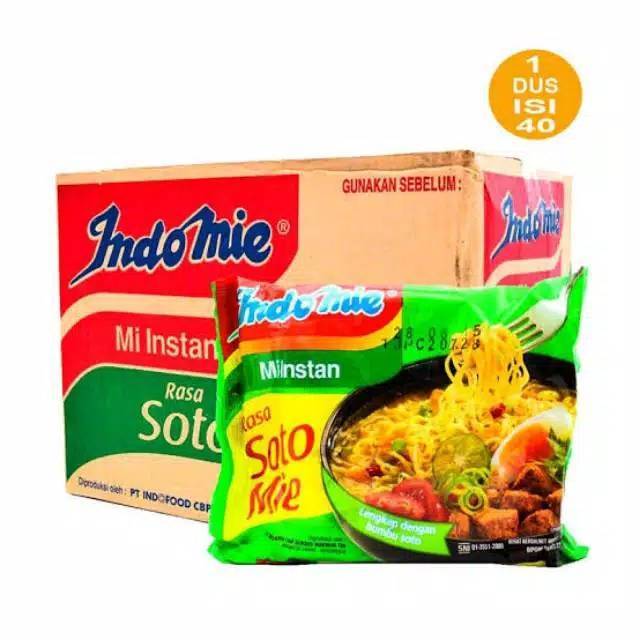 

Indomie Soto Satuan, Indomie Goreng Satuan