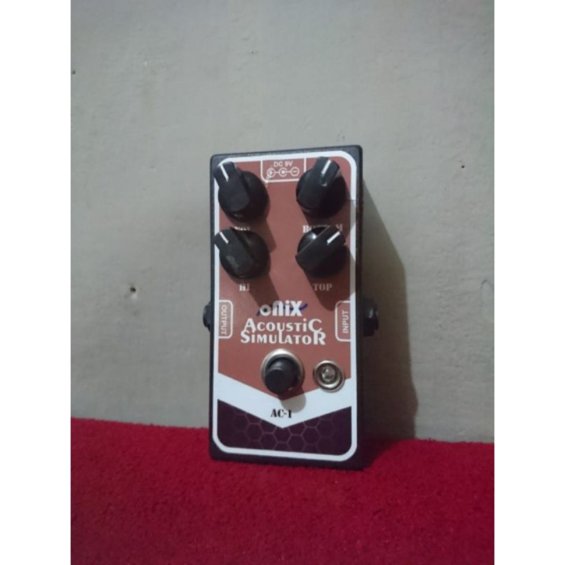 Efek Gitar Acoustic Simulator Akustik Simulator [Bonus Klip Batre] BISA COD