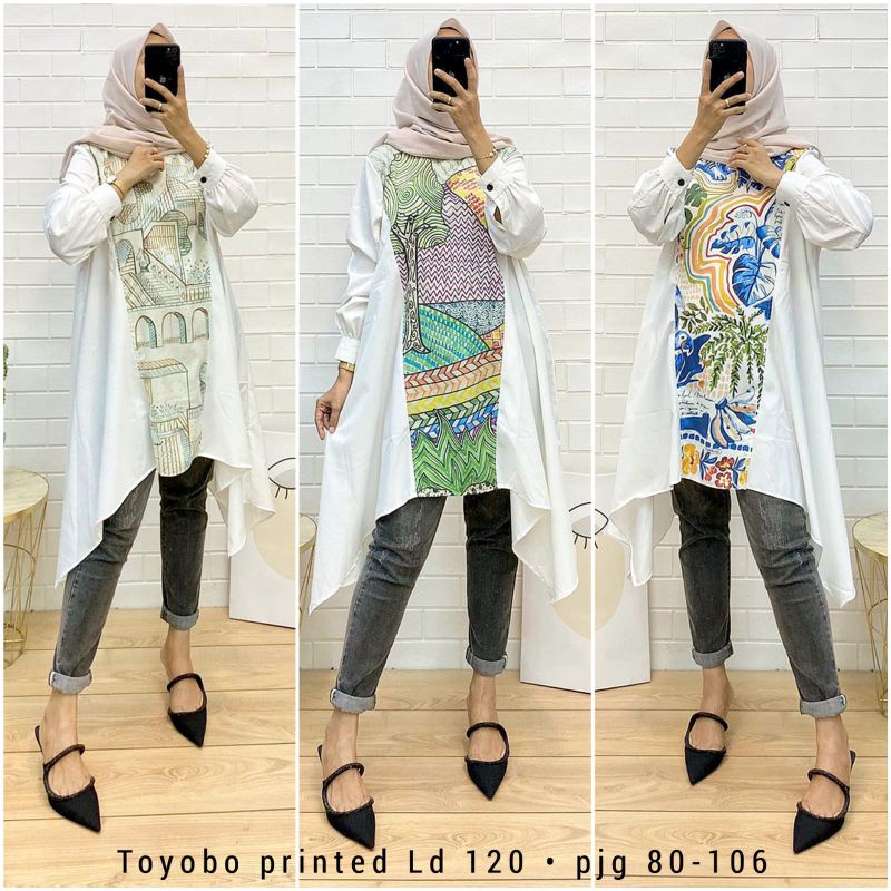 Tunik toyobo printed