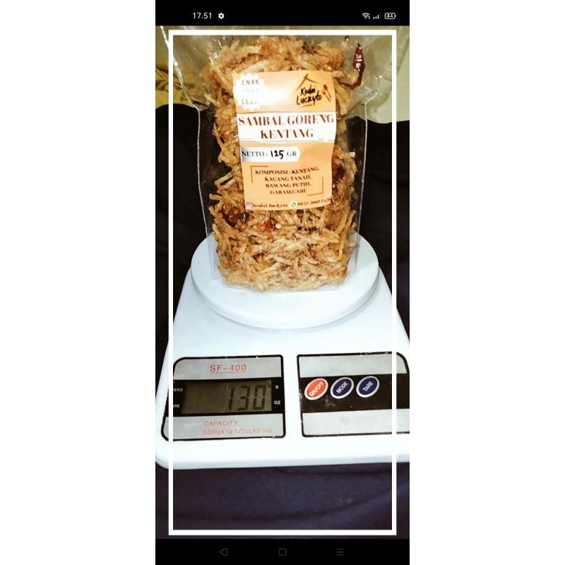 

125gr Sambal Goreng Kentang Kering