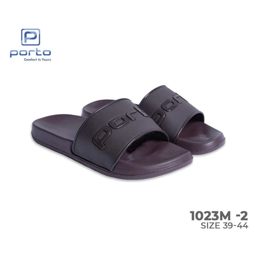 Sandal Slop / Sandal Karet / Sendal Selop Pria Porto 1023 M - 2