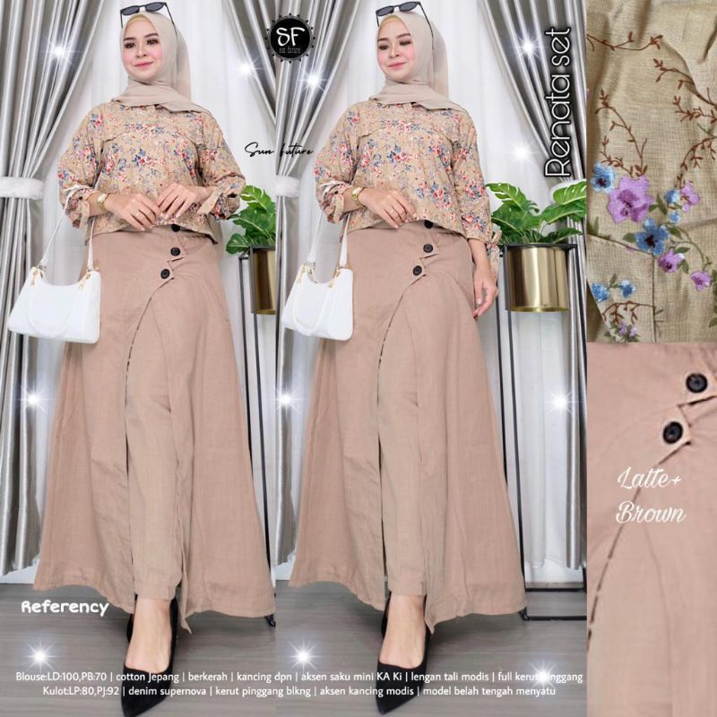 Renata Set Setelan Wanita By Sf