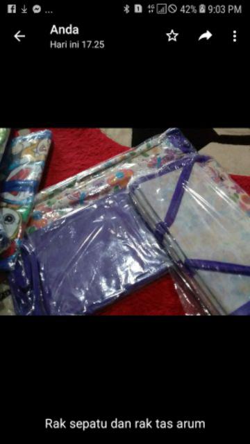 Promo Rak Gantung Organizer Rak Sepatu/sandal Full Resleting