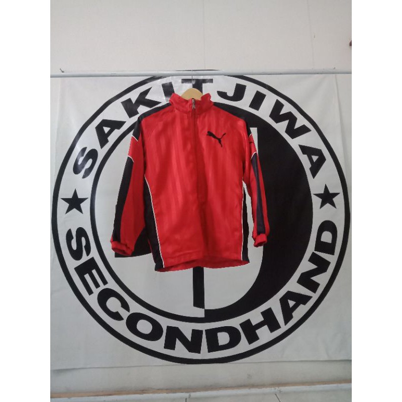 jaket tracktop puma bekas original