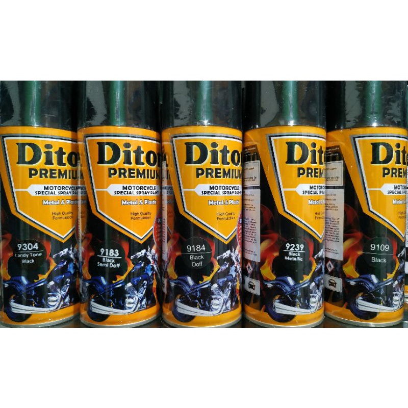 Diton Premium Black Hitam Series
