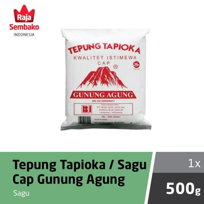 

Cuci Gudang Awal Tahun Tepung Sagu cap Gunung Agung 500g Cuci Gudang Awal Tahun