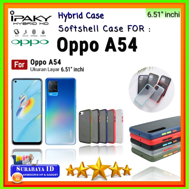 Casing Case Oppo A54 (6.51"inchi) | Soft Case HYBRID OPPO A54