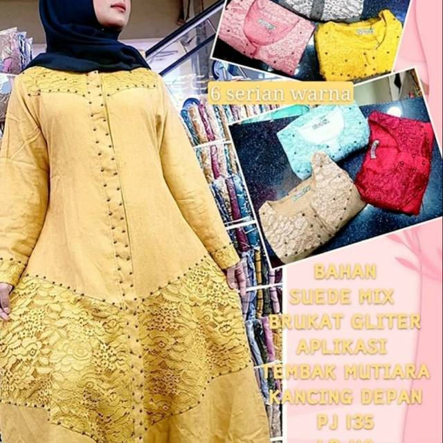 Maxy Gamis suede import