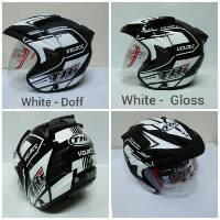 Terlaris HELM Keren THI Veloce Yellow Black Doff SNI Dan