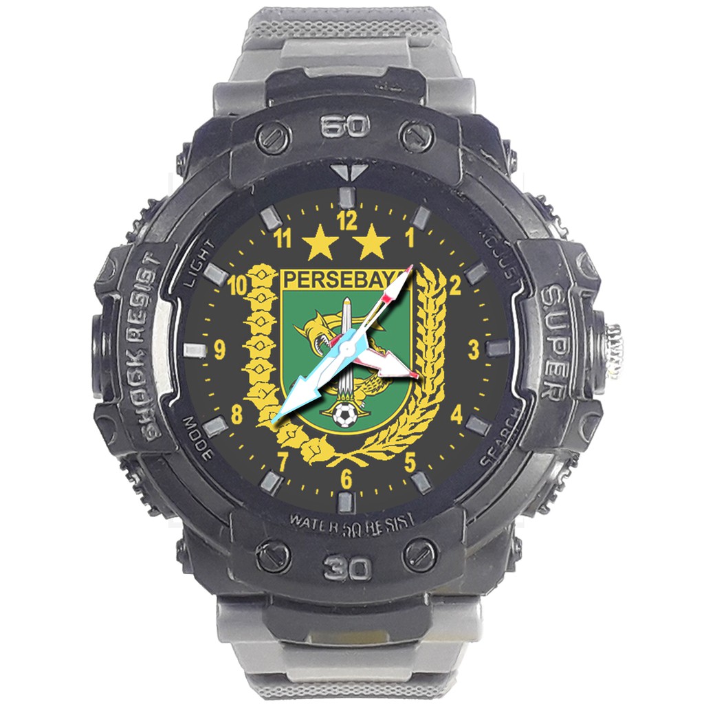 Jam Tangan  PERSEBAYA MOTIF 6 Bagus