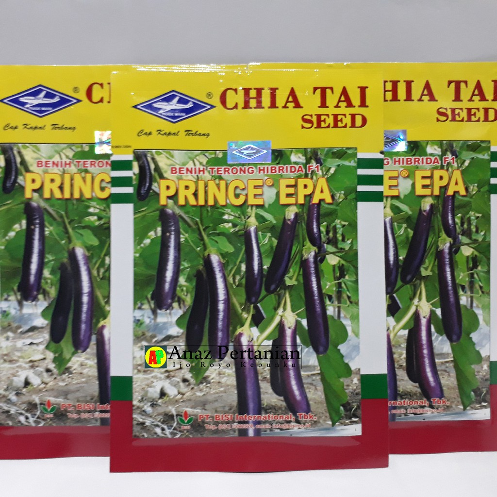 Benih Terong Ungu Prince Epa Hibrida F1 PT. Bisi